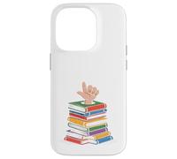 I'm OK Buried In Books Funny Librarian Coque pour iPhone 14 Pro