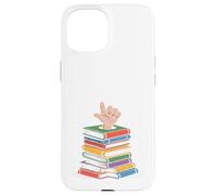 I'm OK Buried In Books Funny Librarian Coque pour iPhone 15