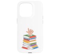 I'm OK Buried In Books Funny Librarian Coque pour iPhone 15 Pro