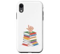 I'm OK Buried In Books Funny Librarian Coque pour iPhone XR