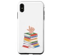 I'm OK Buried In Books Funny Librarian Coque pour iPhone XS Max