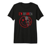 I'm Ok I'm Broken Invisible Illness I Am Ok Broken T-Shirt Haut de Gamme