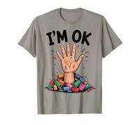 I'm OK Kit de Bricolage Motif Mains de Chaos T-Shirt