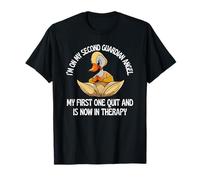 I'm on My Second Guardian Angel My First Quit and in Therapy T-Shirt