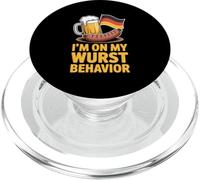 I'm on My Wurst Behavior PopSockets PopGrip pour MagSafe