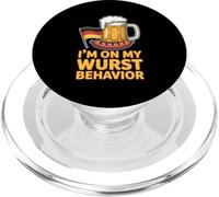I'm on My Wurst Behavior PopSockets PopGrip pour MagSafe
