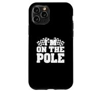 I'm on The Pole Motorsport Racing Driver Meilleur Temps au Tour Coque pour iPhone 11 Pro