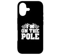I'm on The Pole Motorsport Racing Driver Meilleur Temps au Tour Coque pour iPhone 17