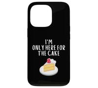 I'm Only Here for The Cake Funny Bakery Meme Costume Cakes Coque pour iPhone 13 Pro