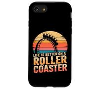I'm Only Here for The Coasters Funny Coque pour iPhone SE (2020) / 7/8