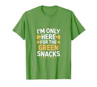 I'm Only Here for The Green Snacks St Patrick Day T-Shirt