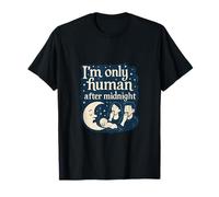 I'm Only Human After Midnight Impression pour parents T-Shirt
