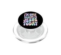 I'm Only Talking to Jesus Today Impertinente PopSockets PopGrip pour MagSafe