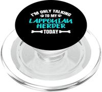 I'm Only Talking To My Lapponian Herder Today Lapinporokoira PopSockets PopGrip pour MagSafe