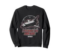I'm Outta Here NASA Spaceship Outline Sweatshirt