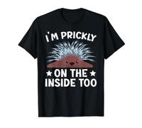 I'm Prickly on The Inside Too Porc-épic Animal pour rongeurs T-Shirt Graphique avec Valeur