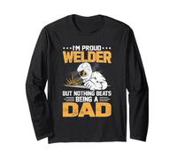 I'm Proud Welder But Nothing Beats Being Dad Welders Welding Manche Longue