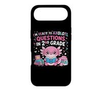 I'm Ready to Axolotl Questions in 2nd Grade Kawaii Girls Coque pour iPhone Air