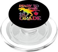 I'm Ready to Crush 1st Grade Dinosaurs Back to School PopSockets PopGrip pour MagSafe