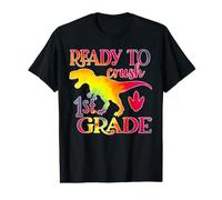 I'm Ready to Crush 1st Grade Dinosaurs Back to School T-Shirt Graphique avec Valeur