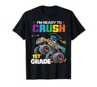 I'm Ready to Crush 1st Grade Monster Truck First Grade Kids T-Shirt