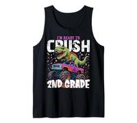 I'm Ready to Crush 2e Grade Crushing Truck T Rex Débardeur