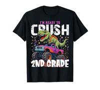 I'm Ready to Crush 2e Grade Crushing Truck T Rex T-Shirt
