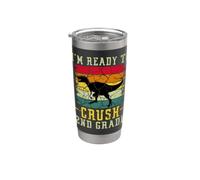 I'm Ready To Crush 2nd Grade T Rex Dinosaur Back To School Gobelet isotherme en acier inoxydable double paroi