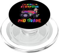 I'm Ready to Crush 2nd Grade Unicorn Dabbing Monster Truck PopSockets PopGrip pour MagSafe