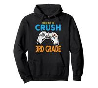 I'm Ready to Crush 3rd Grade Jeu vidéo Back to School Sweat à Capuche