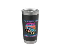 I'm Ready To Crush 3rd Grade Monster Truck Back to School Gobelet isotherme en acier inoxydable double paroi