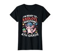 I'm Ready to Crush 4th Grade Axolotl Back to School T-Shirt