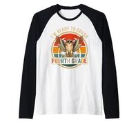 I'm Ready to Crush 4th Grade Hawk Lunettes de Soleil rétro Manche Raglan