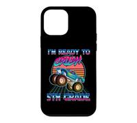 I'm Ready to Crush 5th Grade Monster Truck Back to School Coque pour iPhone 12 Mini