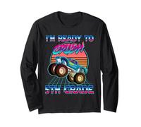 I'm Ready to Crush 5th Grade Monster Truck Back to School Manche Longue