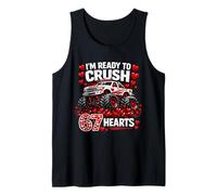 I'm Ready to Crush 67 Hearts Happy Valentine Truck Boys Débardeur