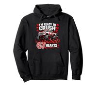 I'm Ready to Crush 67 Hearts Happy Valentine Truck Boys Sweat à Capuche