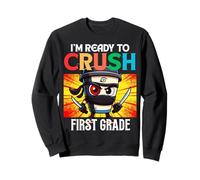 I'm Ready to Crush Assassino Cappuccino drôle de première année Sweatshirt