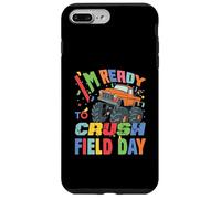 I'm Ready to Crush Field Day Monster Truck Lover Boys Kids Coque pour iPhone 7 Plus/8 Plus