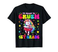 Im Ready to Crush First Grade Girls Ready to Crush 1ère année T-Shirt