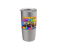 I'm Ready to Crush Kindergarten Back to School Kids Tees Gobelet isotherme en acier inoxydable double paroi