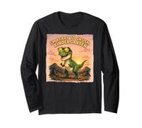 I'm Ready to Crush Kindergarten Dinosaur Boy First Day Kid Manche Longue