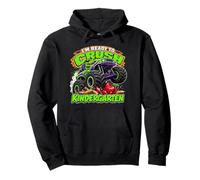 I'm Ready to Crush Kindergarten Monster Truck Boys Dinosaure Sweat à Capuche