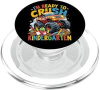 I'm Ready to Crush Kindergarten Monster Truck Boys School PopSockets PopGrip pour MagSafe