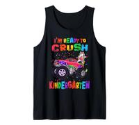 I'm Ready to Crush Kindergarten Unicorn Monster Truck Débardeur
