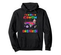 I'm Ready to Crush Kindergarten Unicorn Monster Truck Sweat à Capuche
