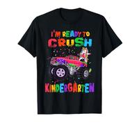 I'm Ready to Crush Kindergarten Unicorn Monster Truck T-Shirt