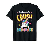 I'm Ready to Crush Licorne 2e année Cadeaux de rentrée Scolaire T-Shirt