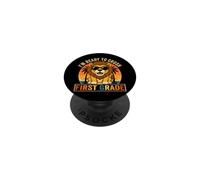 I'm Ready to Crush Lunettes de Soleil rétro drôles Motif Lion PopSockets PopGrip Adhésif