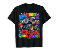 I'm Ready to Crush Third Grade Monster Truck Back to School T-Shirt